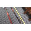 Image 4 : 3 Fishing Rods, Various Lengths, Varrying Condition (these were stored outdoors, may need repair)