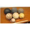 Image 1 : Qty 7 Round Fishing Floats (1 with net)
