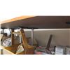 Image 8 : Long Wooden Conference Table w/Metal Legs
