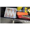Image 2 : Toolbox w/ Misc Hand Tools - Pliers, Cutters, Hammers, etc.
