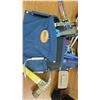 Image 2 : Bag of Clamps, Tool Belt w/ misc Screwdrivers, Hammer, Pliers