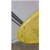 Image 8 : Surfboard: Mike Merry Design, Yellow, 3 Fins, Damaged Areas, Approx 24" x 107"