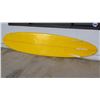 Image 8 : Surfboard: Mike Merry Design, Yellow 2 Fins, Previous Damages, Approx 23.75" x 107"