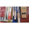 Image 2 : Woodworking Supplies and Tools: Chisels, Knives, Masks 20pc