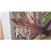 Image 2 : Framed Art - Spiderlily Bulbs Watercolor, Signed, Approx 37.25" x 29.5"