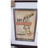 Image 2 : Framed Art - Ray Bradbury Signed Poster & B&W Photo #4057, Approx 30" x 25"