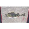 Image 2 : Framed Art - Original Japanese Gyotaku Fish Print, Approx 17" x 14