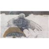 Image 2 : Framed Art - Abstract Watercolor Print, Mixed Media, Signed, Ltd. Ed. 50 of 95, 34" x 42.5"