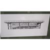 Image 2 : Framed Art - Architectural Drawing Print #54 of 300, Approx 31.75" x 21.5"