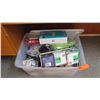 Image 1 : Plastic Bin of Misc. Household Light Bulbs and Lights