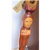 Image 2 : Carved Wood Vintage Kentucky Walking Stick