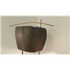 Image 2 : Metal Archetectural Design Floor Lamp, Approx 66" Height