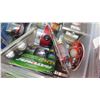Image 8 : 3 Bins of Various Flashlights and Batteries