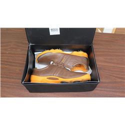 Ecco Men's Biom Golf Shoes, Sz 11, Brown/Yellow, Retail $235