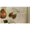 Image 2 : Misc. Earrings, Pins - Sterling Silver, Metal, etc.