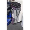 Image 2 : Qty 3 Golf Bags and Misc. Clubs w/11 Misc. Irons