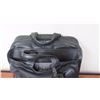 Image 2 : Luggage - Genuine Black Leather Wheeled Briefcase, Tumi