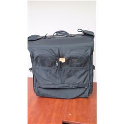 Luggage - Large Black Canvas Large Wheeled Briefcase, Tumi