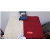 Image 2 : 3 New Handwoven Throws - Wool, Mohair, Acrylic