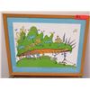 Image 1 : Framed Art - "Kid You'll Move Mountains" Dr Seuss Print #2273 of 2500 Approx 21.75" x 18"