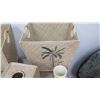 Image 3 : Palm Tree Bathroom Accessories 6pc