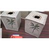 Image 2 : Palm Tree Bathroom Accessories 8pc