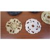 Image 2 : 2 Small Metal Trivets and 5 pc Stone Decorative Items