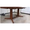 Image 2 : Large Wooden Table 83" L x 41.5" W, 29" H