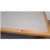 Image 2 : Wooden Desk, Hardwood Frame, One Side Mounts to Wall (unmounted for ease of removal)
