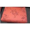 Image 3 : Pair: Red Upholstered Chairs, 32" W x 33" Depth, 33" H