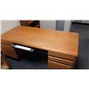 Image 1 : Hardwood Desk 70 1/4" L x 33.5" D, 28. 1/4" H