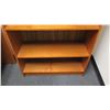 Image 2 : Hardwood Bookcase w/5 Shelves 32 1/4" L x 12.5" D, 70" H