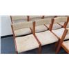 Image 2 : Qty 14 Reception Chairs w/Wood Frame 30" H Backrest (1 Frame Broken, Varying conditions on the rest)