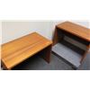 Image 1 : Qty 2 Wooden Printer Stands 33.5" W, 20 1/2 Depth, 24" H