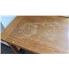 Image 2 : Wooden Desk w/Drawers 55 1/4"L x 34 3/4"W, 29" H