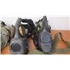 Image 2 : Vintage Gas Masks, Qty 5, (not intended for use, collectible purposes only)