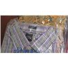 Image 2 : QTY 6 Men's Collared Shirts, Drycleaned, Sz L & XL (Acorn, Brioni, Jhanebarnes, etc)