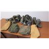Image 1 : Vintage Gas Masks, Qty 5, (not intended for use, collectible purposes only)