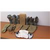 Image 1 : Vintage Gas Masks, Qty 7, (not intended for use, collectible purposes only)