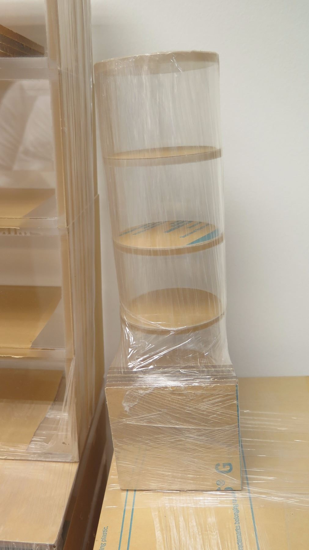 Large of Individual Plexiglass Containers, Display Cases, Various ...