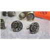 Image 2 : Silver Coins Emperor Septimius Severus (193 - 211 AD) Cuff Links Purchased for $1700 & 4 Pairs Misc.