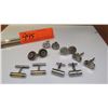 Image 1 : Cuff Links - 6 Pairs, Beretta (purchased for $375), Gears, Industrial Theme, etc. (3 pairs are sterl