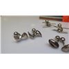 Image 2 : Cuff Links - 4 Pairs, Nautical / Marine Theme