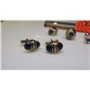 Image 2 : Cuff Links - 3 Pairs, Enameled Mont Blanc, Christian Dior, etc.