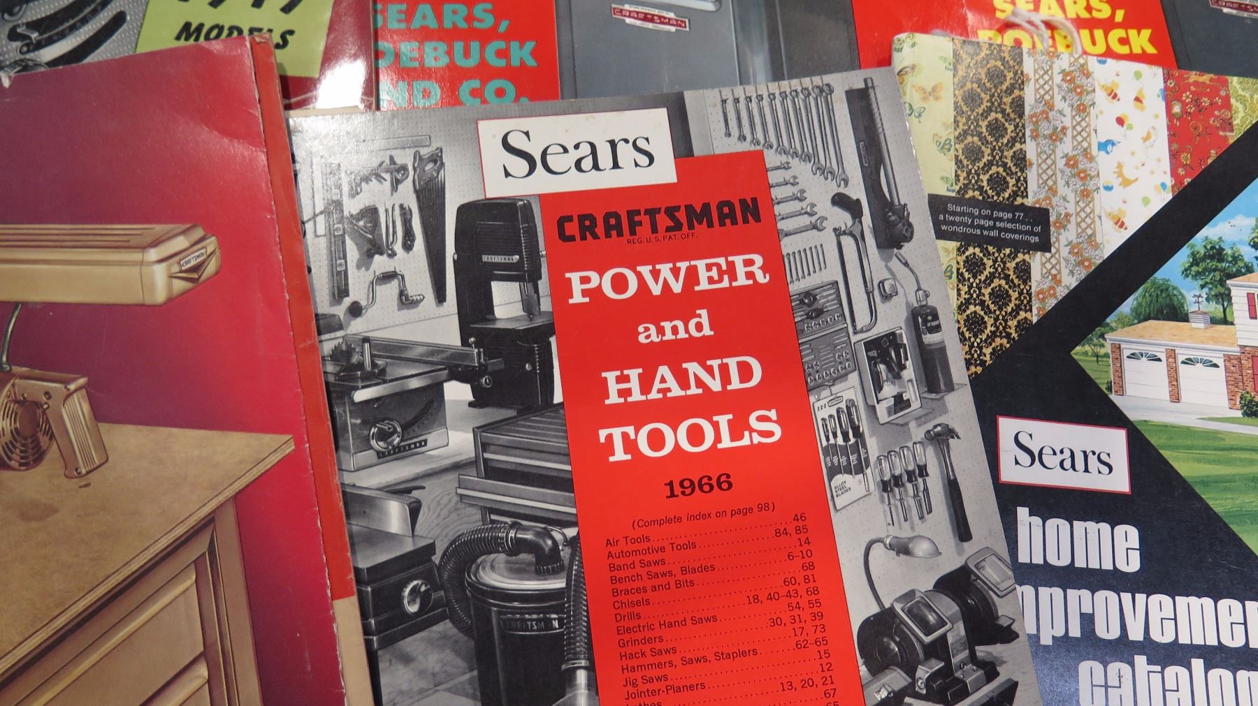 Vintage Craftsman and Sears Tool Catalogs Approx 12 Oahu Auctions