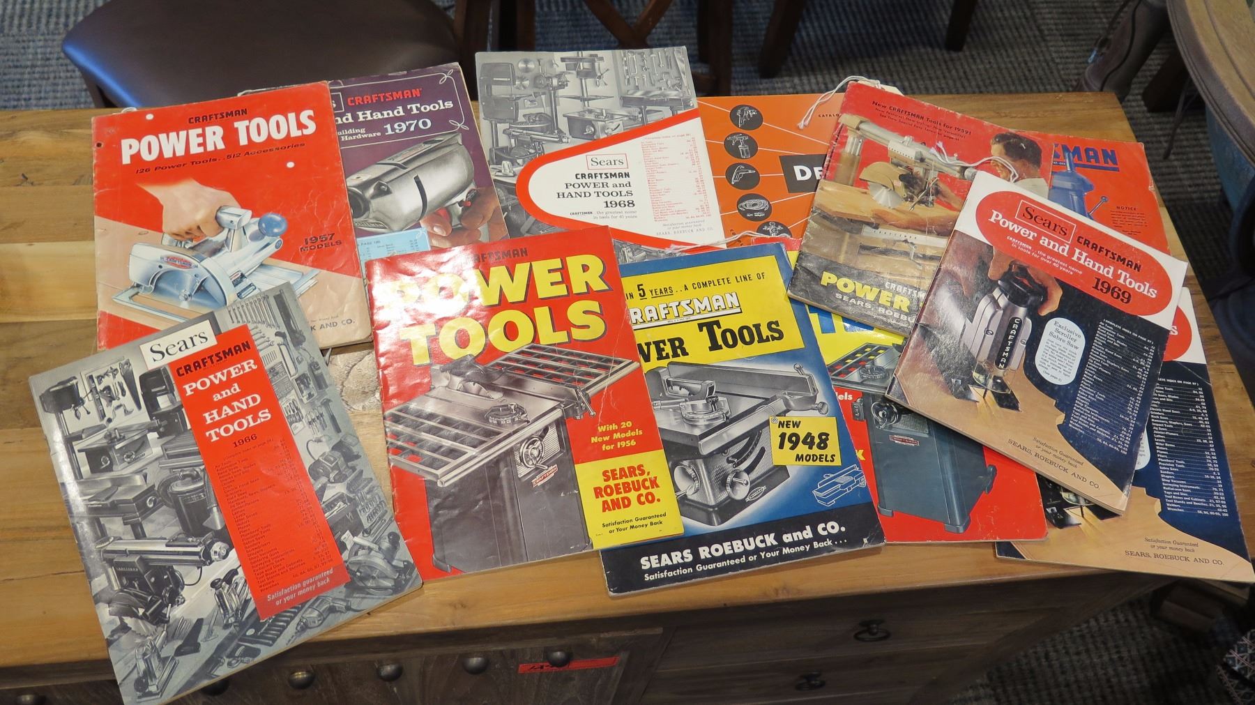 Vintage Craftsman and Sears Tool Catalogs Approx 12 Oahu Auctions