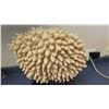 Image 2 : Large White Resin Coral Ball-Shaped Structure, Approx 12" wide