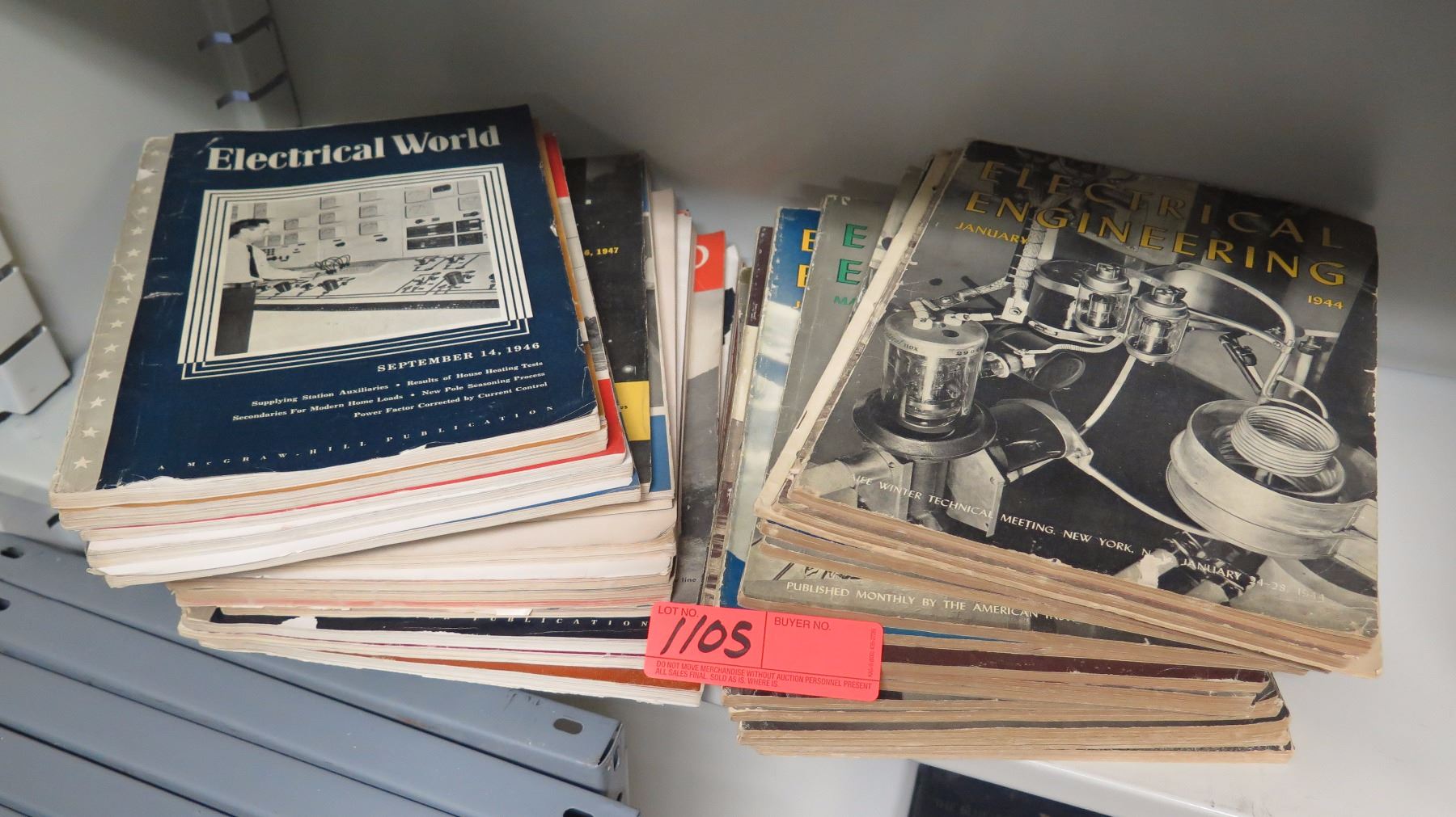Collection Of 1940s Electrical Engineering Journal Publications Collection of 1940s electrical engineering journal publications