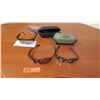 Image 1 : 3 Pairs Sunglasses (2 Oakley, 1 Bolle) - Varying Conditions, May Have Scratches