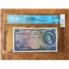 1963 2 DOLLARS BRITISH CARRIBBEAN TERR NOTE. AU-50